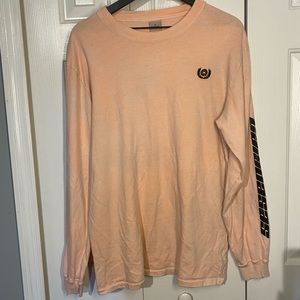 adidas Yeezy Calabasas Long Sleeves Tee, Neon orange, medium